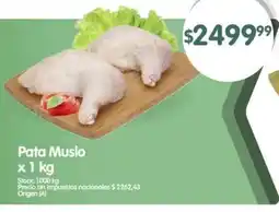 Supermercados Buenos Días Pata Muslo oferta