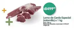 Supermercados Buenos Días Lomo de Cerdo Especial solomillo oferta