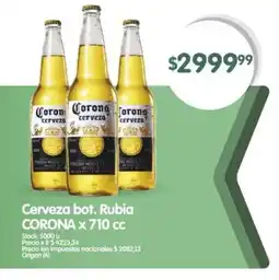 Supermercados Buenos Días Cerveza bot. Rubia CORONA oferta