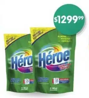 Supermercados Buenos Días Detergente líquido HEROĔ doy pack oferta
