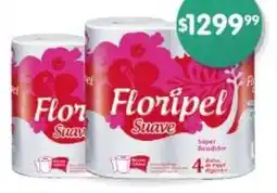 Supermercados Buenos Días Papel higiénico FLORIPEL oferta