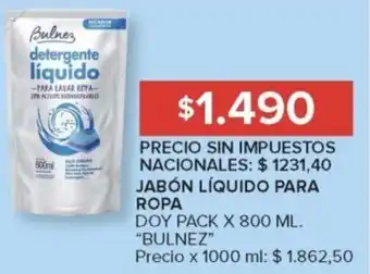 Carrefour Jabón líquido para ropa doy pack oferta