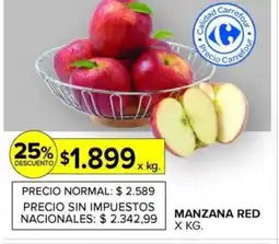 Carrefour Manzana red oferta