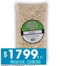 Coto Maiz pisado blanco cosecha criolla, paq oferta