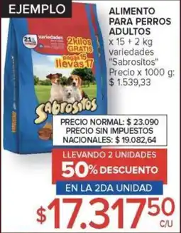 Carrefour Alimento para perros adultos oferta