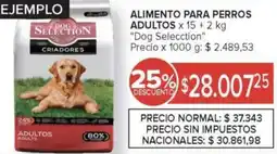 Carrefour Alimento para perros adultos oferta