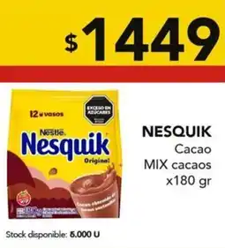 Nini Mayorista Nesquik cacao oferta