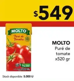 Nini Mayorista Molto puré de tomate oferta