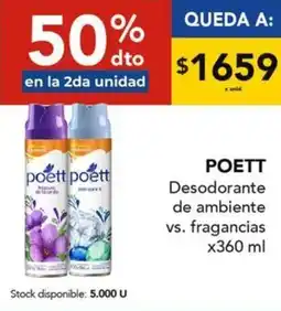 Nini Mayorista Poett desodorante de ambiente vs. fragancias oferta