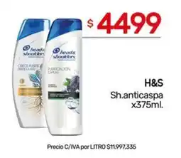 Nini Mayorista H&S Sh. anticaspa oferta