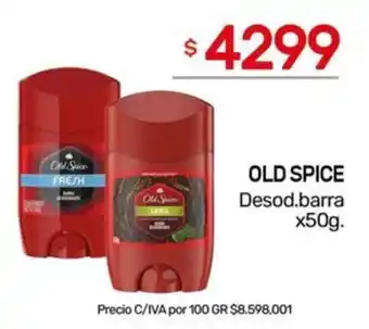 Nini Mayorista Old spice desod.barra oferta