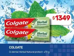 Nini Mayorista Colgate Cr. dental Herbal Natural protect oferta