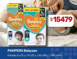 Nini Mayorista Pampers Babysan Pañales oferta