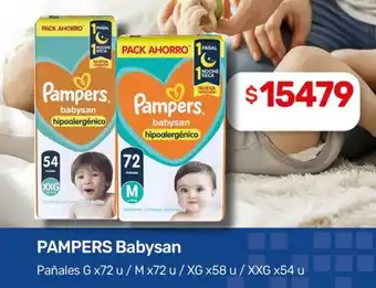 Nini Mayorista Pampers Babysan Pañales oferta