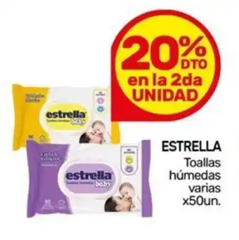 Nini Mayorista Estrella Toallas húmedas varias oferta