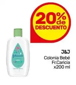 Nini Mayorista J&J Colonia Bebé Fr. Caricia oferta