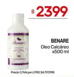 Nini Mayorista Benare oleo calcáreo oferta