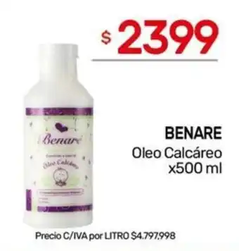 Nini Mayorista Benare oleo calcáreo oferta