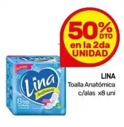 Nini Mayorista Lina Toalla Anatómica c/alas oferta