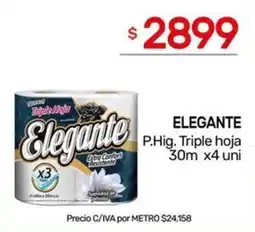 Nini Mayorista Elegante P. Hig. Triple hoja oferta