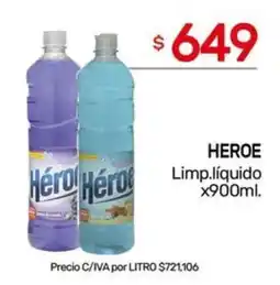 Nini Mayorista Heroe limp. líquido oferta