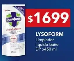 Nini Mayorista Lysoform limpiador liquido baño dp oferta