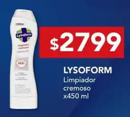 Nini Mayorista Lysoform limpiador cremoso oferta