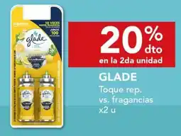 Nini Mayorista Glade Toque rep. vs. fragancias oferta