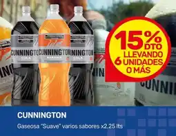 Nini Mayorista Cunnington Gaseosa Suave varios sabores oferta