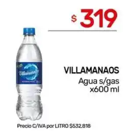 Nini Mayorista Villamanaos Agua s/gas oferta