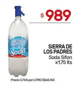 Nini Mayorista Sierra de los padres soda sifon oferta