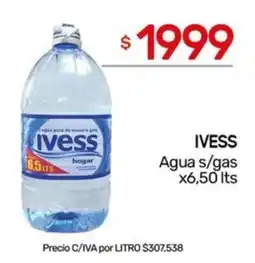 Nini Mayorista Ivess agua s/gas oferta