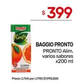 Nini Mayorista Baggio pronto alim. varios sabores oferta