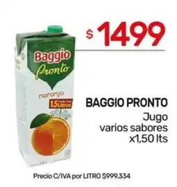 Nini Mayorista Baggio pronto jugo varios sabores oferta
