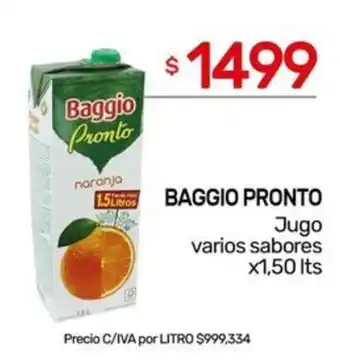 Nini Mayorista Baggio pronto jugo varios sabores oferta
