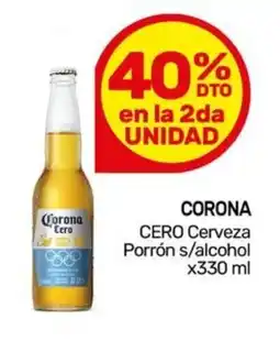 Nini Mayorista Corona cero cerveza porrón s/alcohol oferta