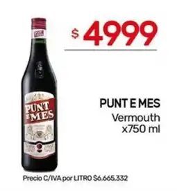 Nini Mayorista Punte mes vermouth oferta