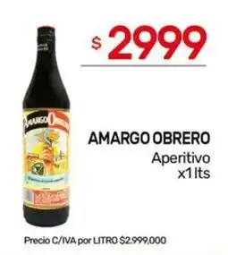 Nini Mayorista Amargo obrero aperitivo oferta