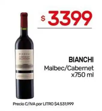 Nini Mayorista Bianchi malbec / cabernet oferta