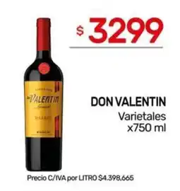 Nini Mayorista Don valentin varietales oferta