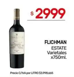 Nini Mayorista Flichman estate varietales oferta