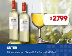 Nini Mayorista Suter Etiqueta marrón Blanco Dulce Natural oferta