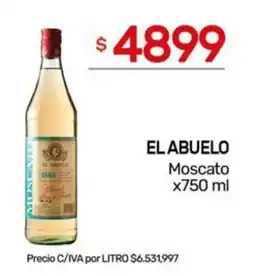 Nini Mayorista El abuelo moscato oferta