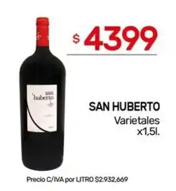 Nini Mayorista San huberto varietales oferta