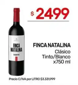 Nini Mayorista Finca natalina Clásico Tinto / Blanco oferta