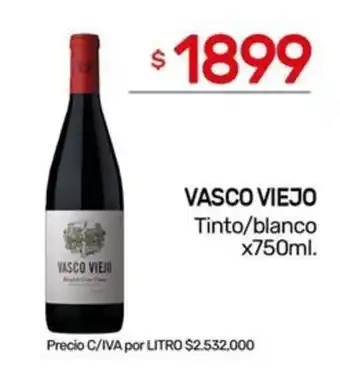 Nini Mayorista Vasco viejo tinto / blanco oferta