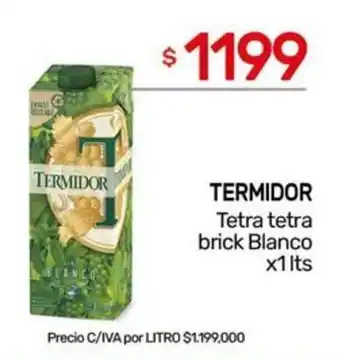 Nini Mayorista Termidor tetra tetra brick blanco oferta