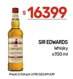 Nini Mayorista Sir edwards whisky oferta