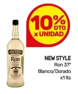 Nini Mayorista New style ron 37° blanco/dorado oferta