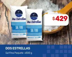Nini Mayorista Dos estrellas Sal Fina Paquete oferta
